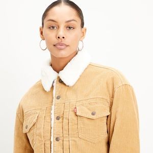 HERITAGE CORDUROY SHERPA TRUCKER JACKET